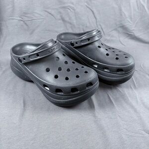 Crocs Women's Bae Platform Clog Style# 206302 Size 10 Black
